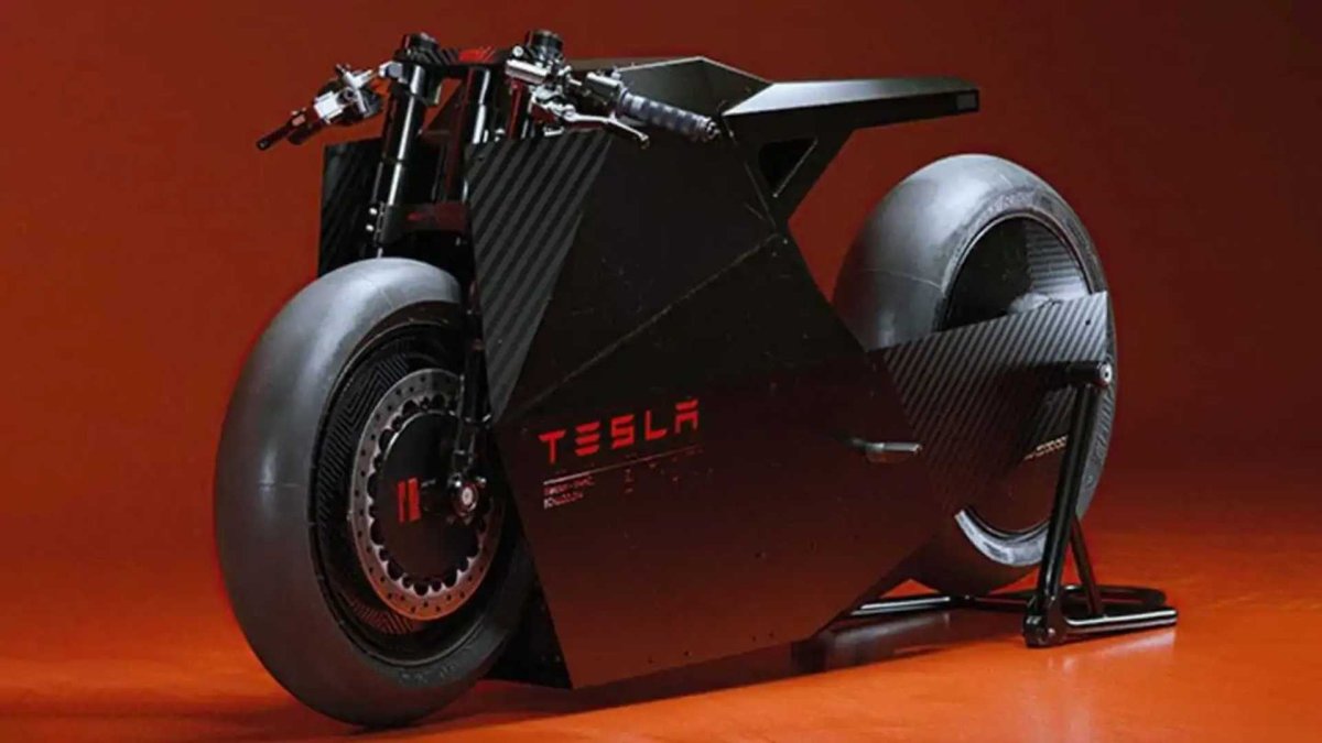 Tesla электрический мотоцикл