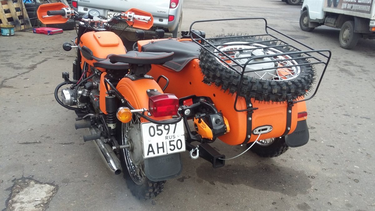 Экспедиционный мотоцикл Урал