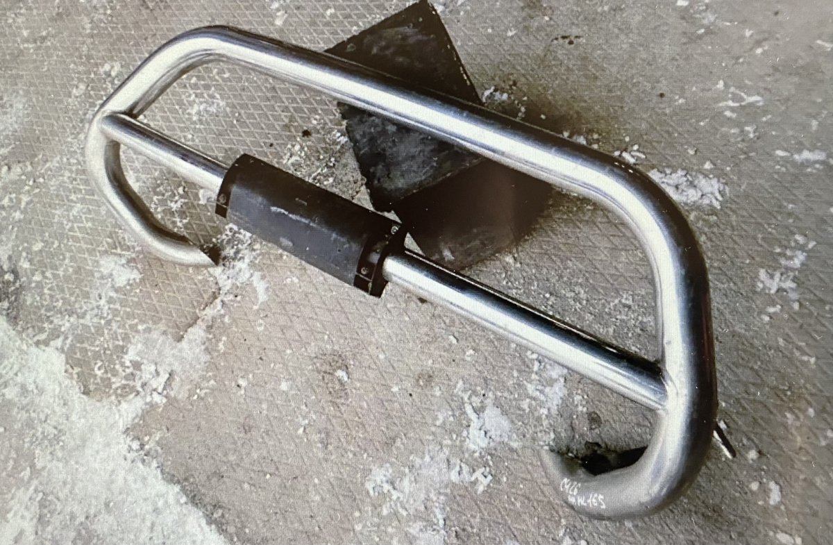 Крепление кенгурятника на ml w163