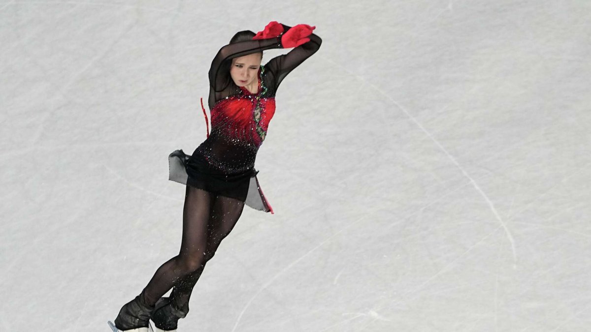 Камила Валиева четверной прыжок
