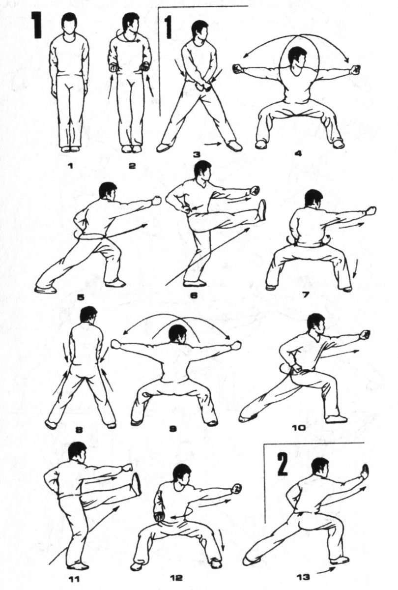 Традиционная китайская гимнастика ушу