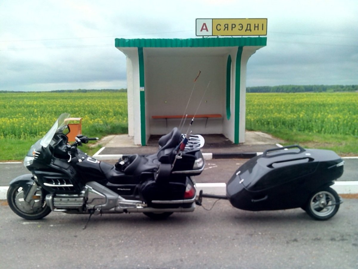 Одноколесный мотоприцеп