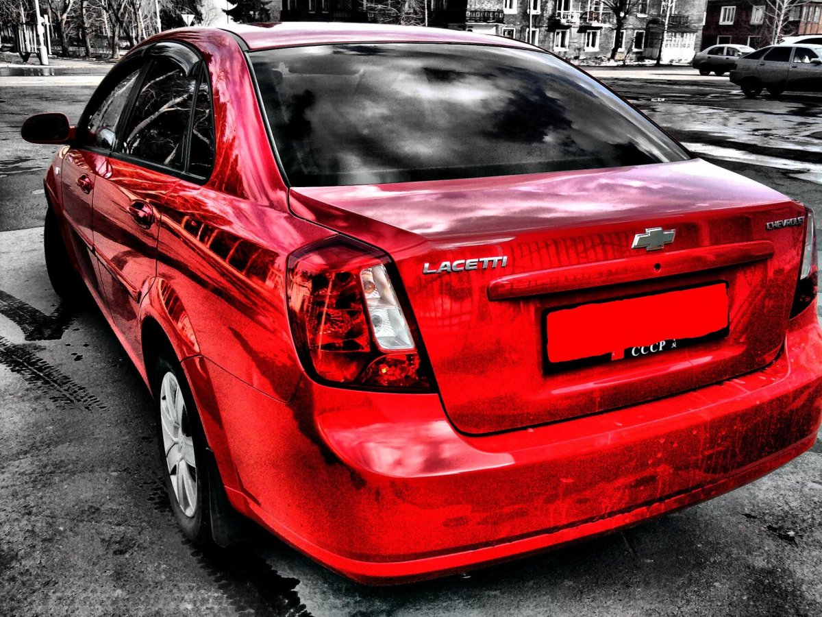Chevrolet Lacetti Red