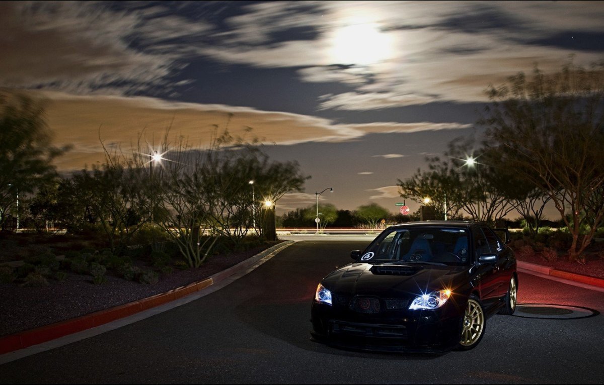 Subaru Impreza WRX STI Night