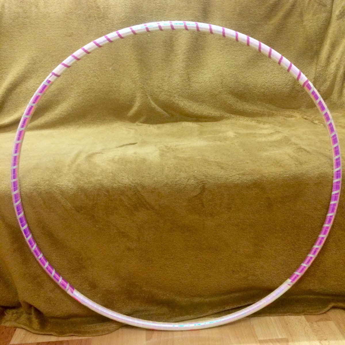 Обмотка обруча для художественной гимнастики