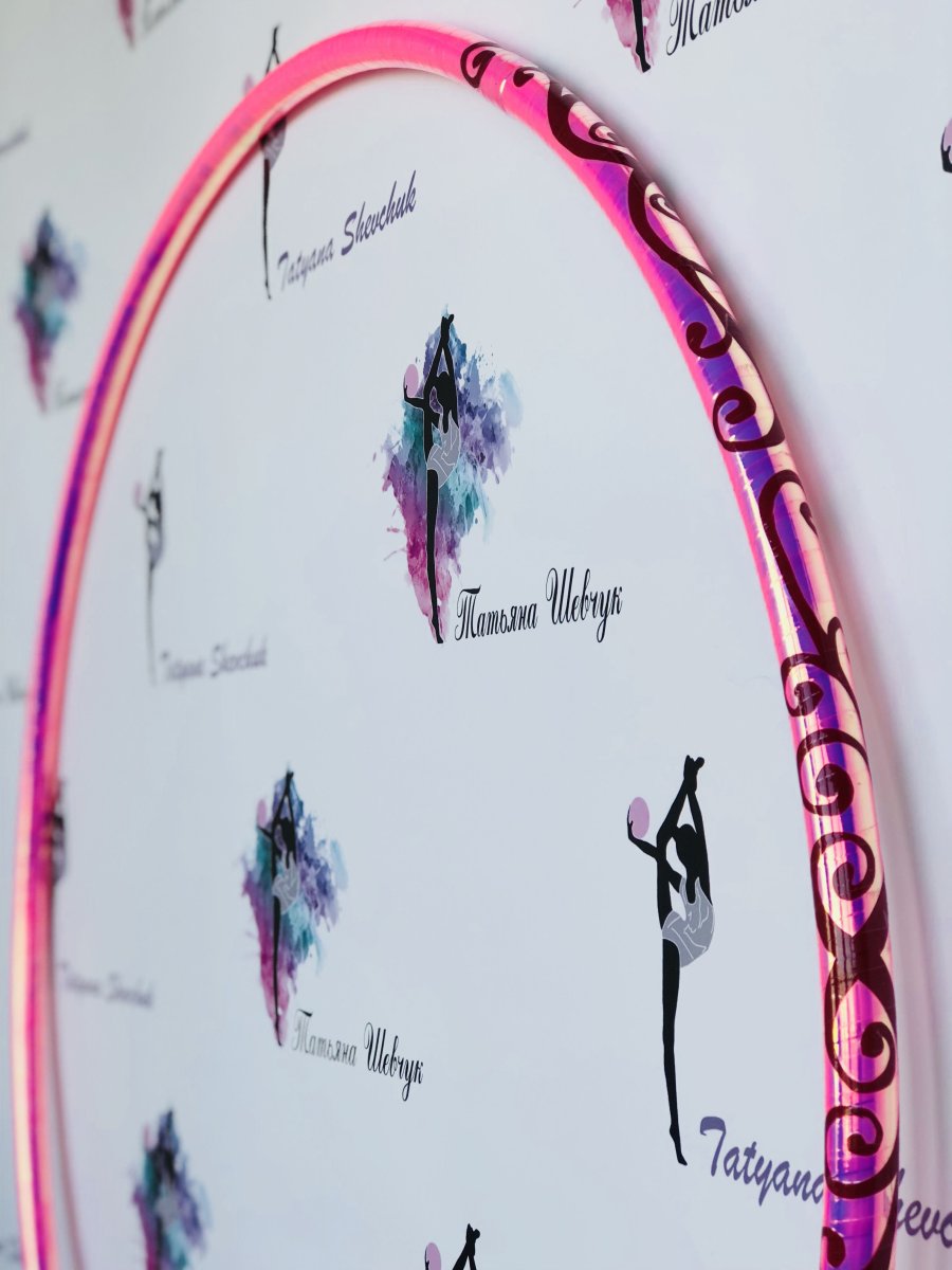 Наклейки для обмотки обруча для художественной гимнастики