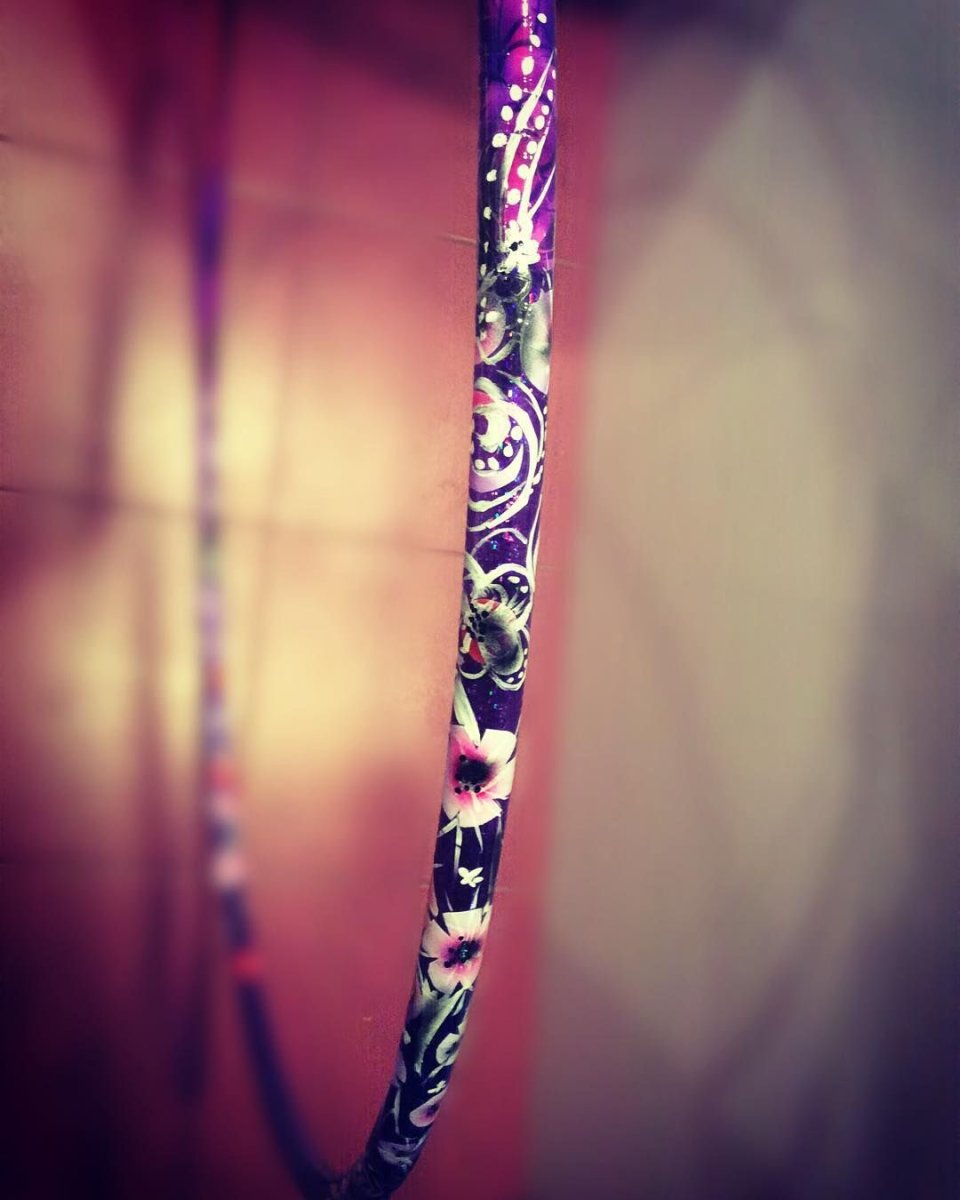 Обмотка обруча для художественной