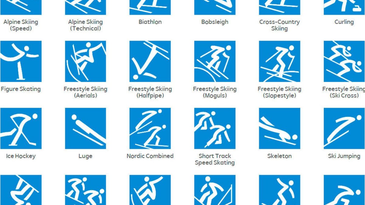 Спортивные значки видов спорта