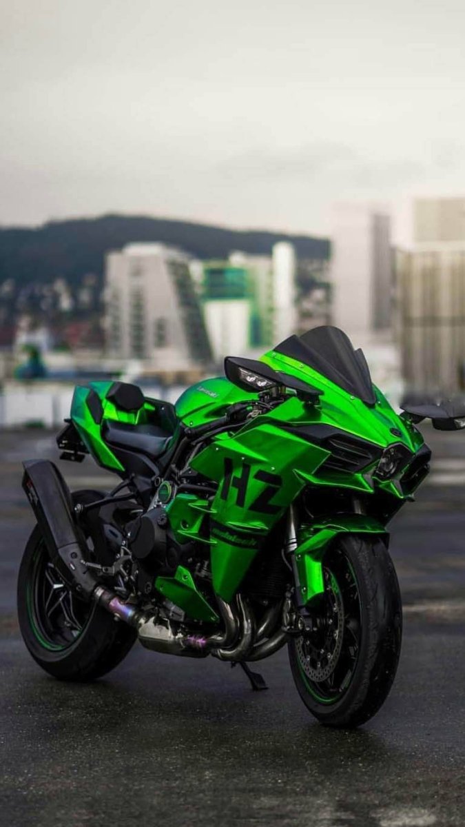 Спортивный мотоцикл Кавасаки h2