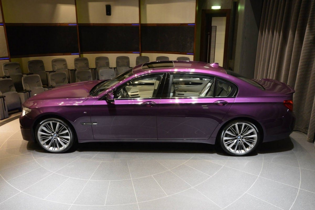 BMW f02 Twilight Purple