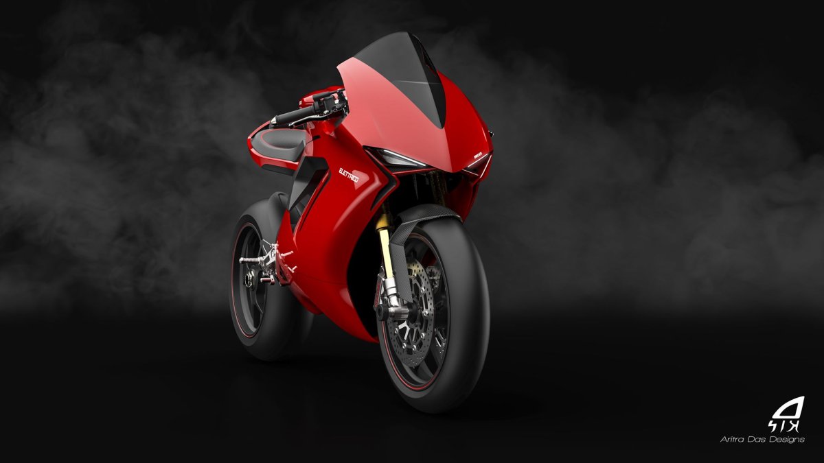 Электроцикл Ducati Panigale