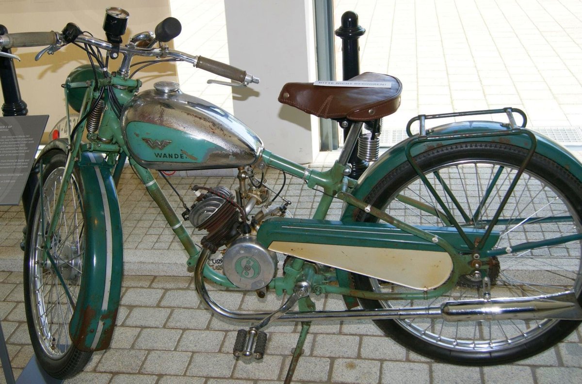 Немецкий мотоцикл Wanderer-1sp