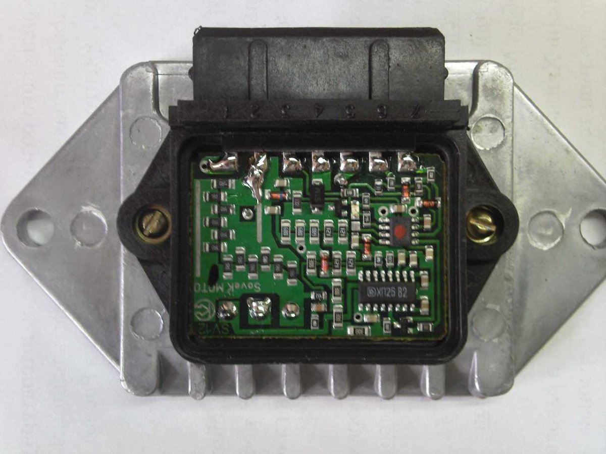 Коммутатор ВАЗ 2108 на мотоцикл ИЖ Юпитер 5