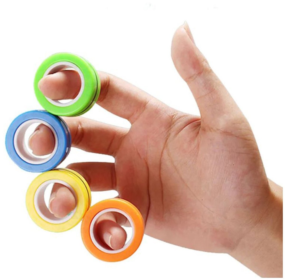 Fidget Toys магнитные кольца