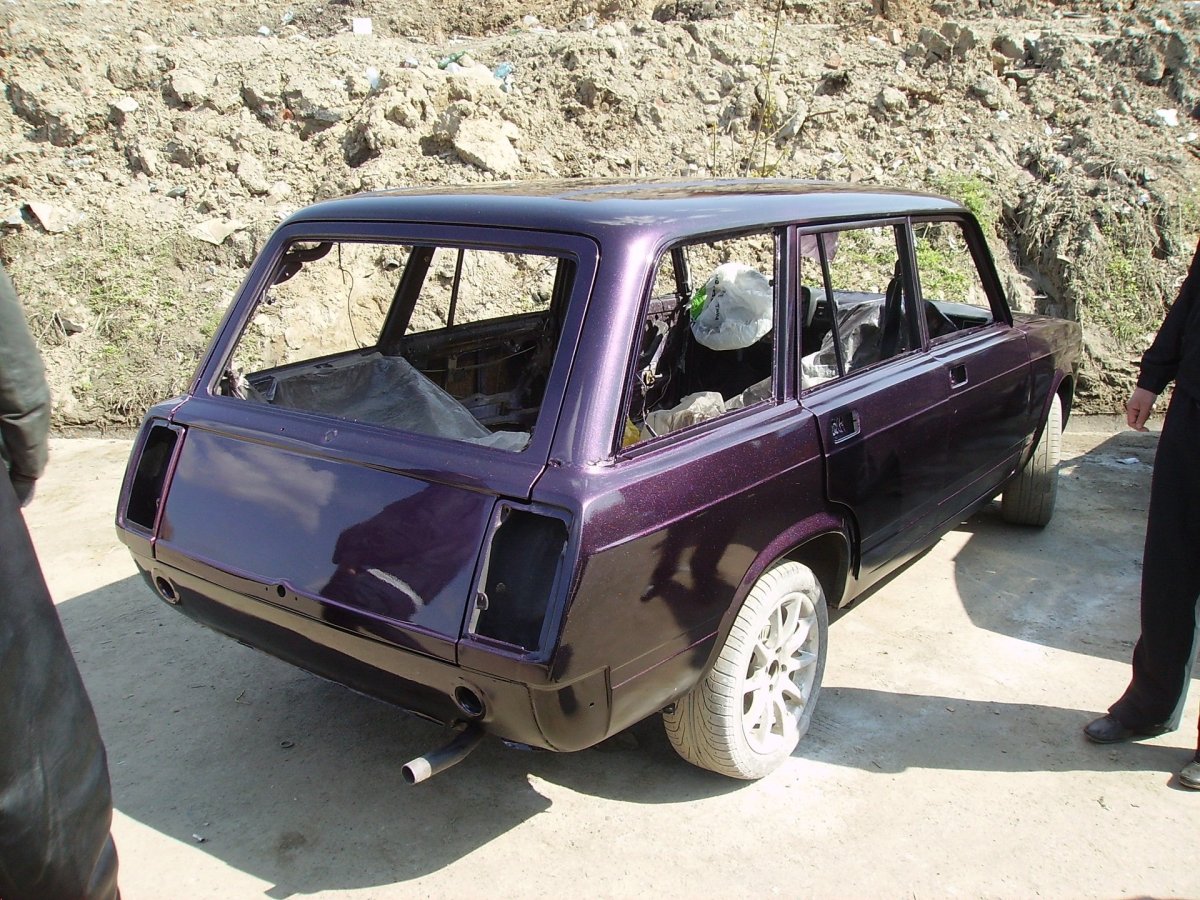 ВАЗ 2104 фиолетовый металлик