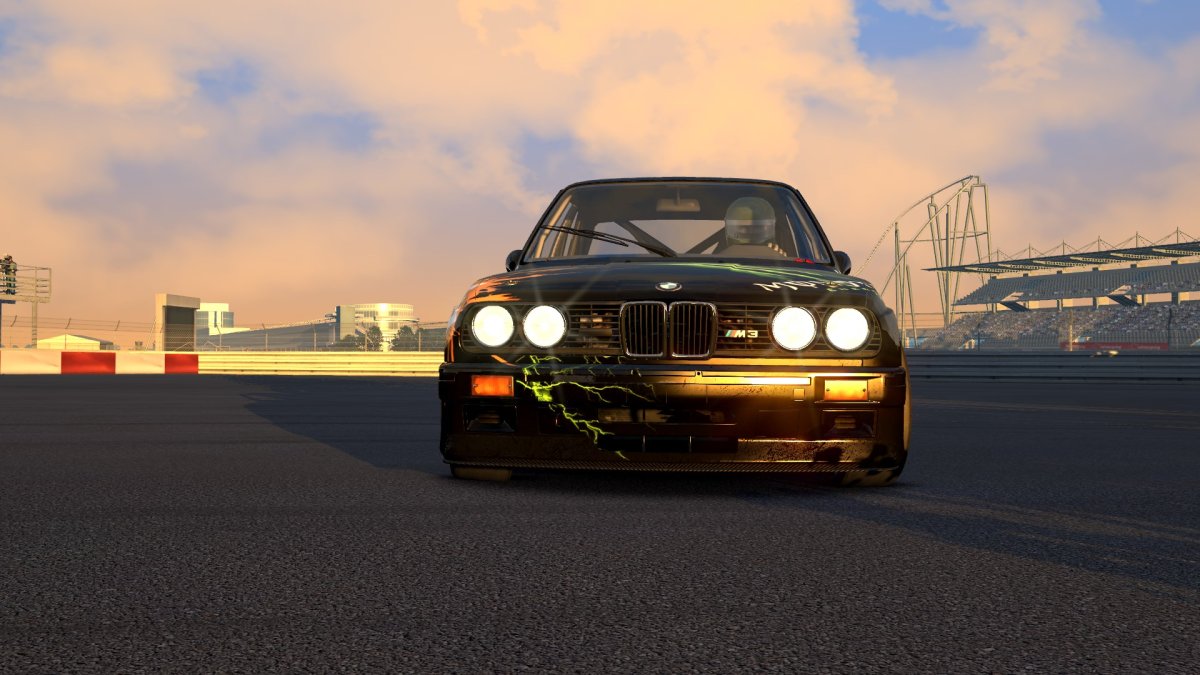 BMW e34 дрифт