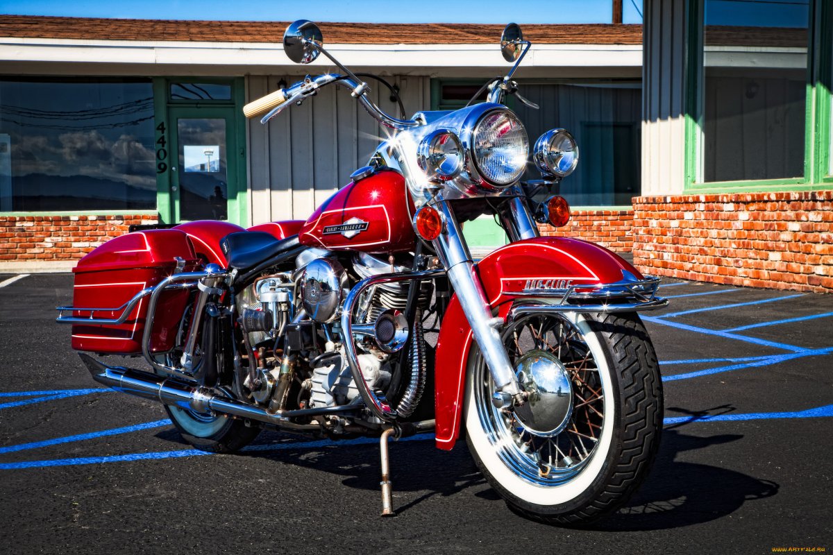 Мотоцикл американский Харлей