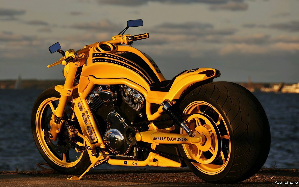 Харлей Дэвидсон v-Rod кастом