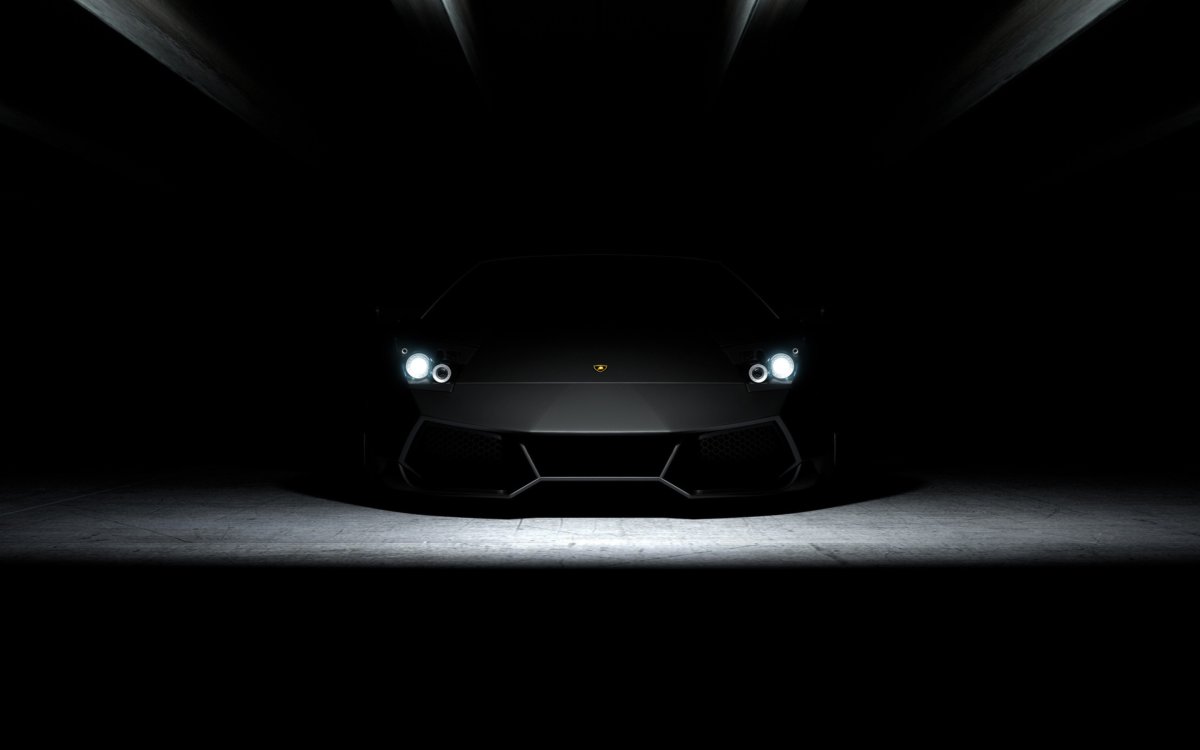 Свет фар Lamborghini Aventador