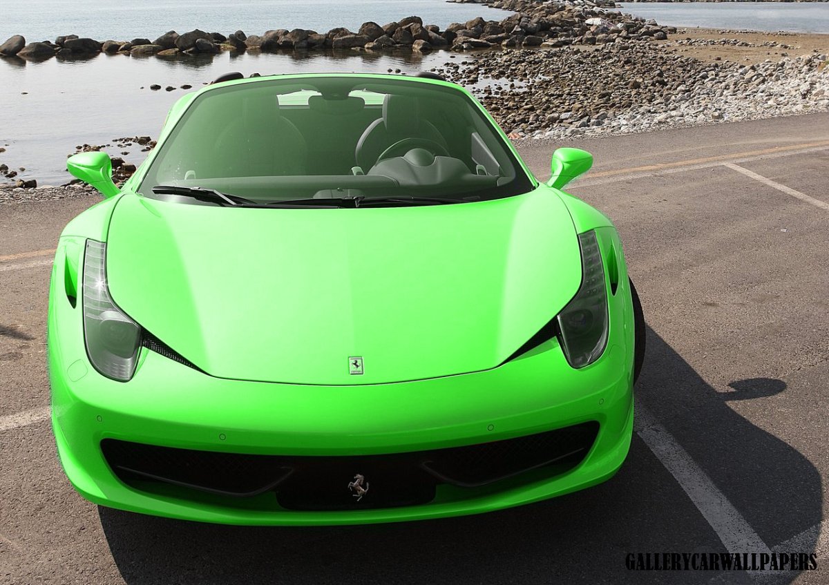 Ferrari 458 Green