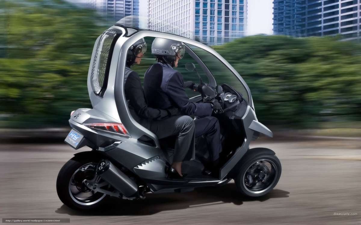 Peugeot hymotion3 Compressor Concept