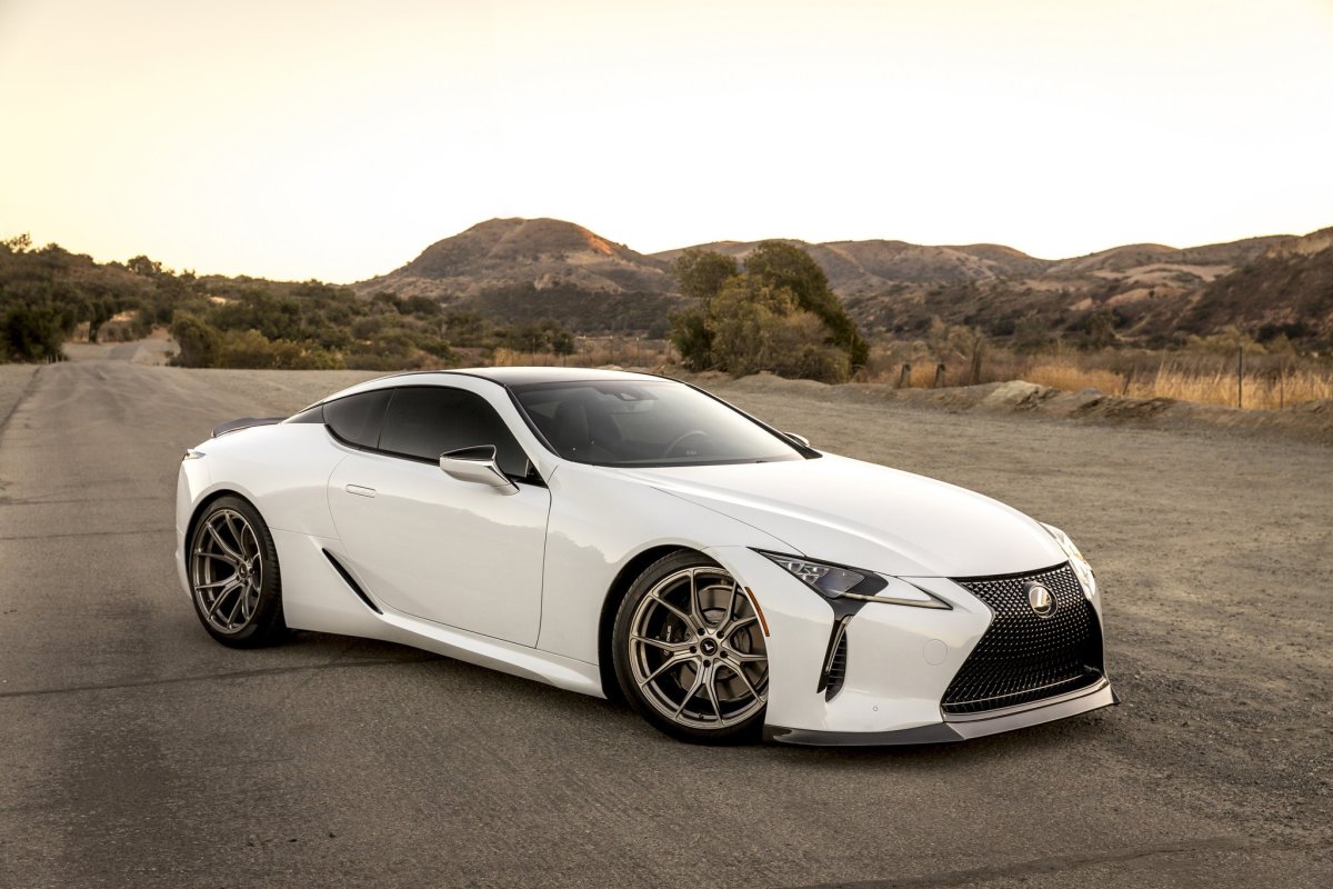 Lexus lc500 White HD