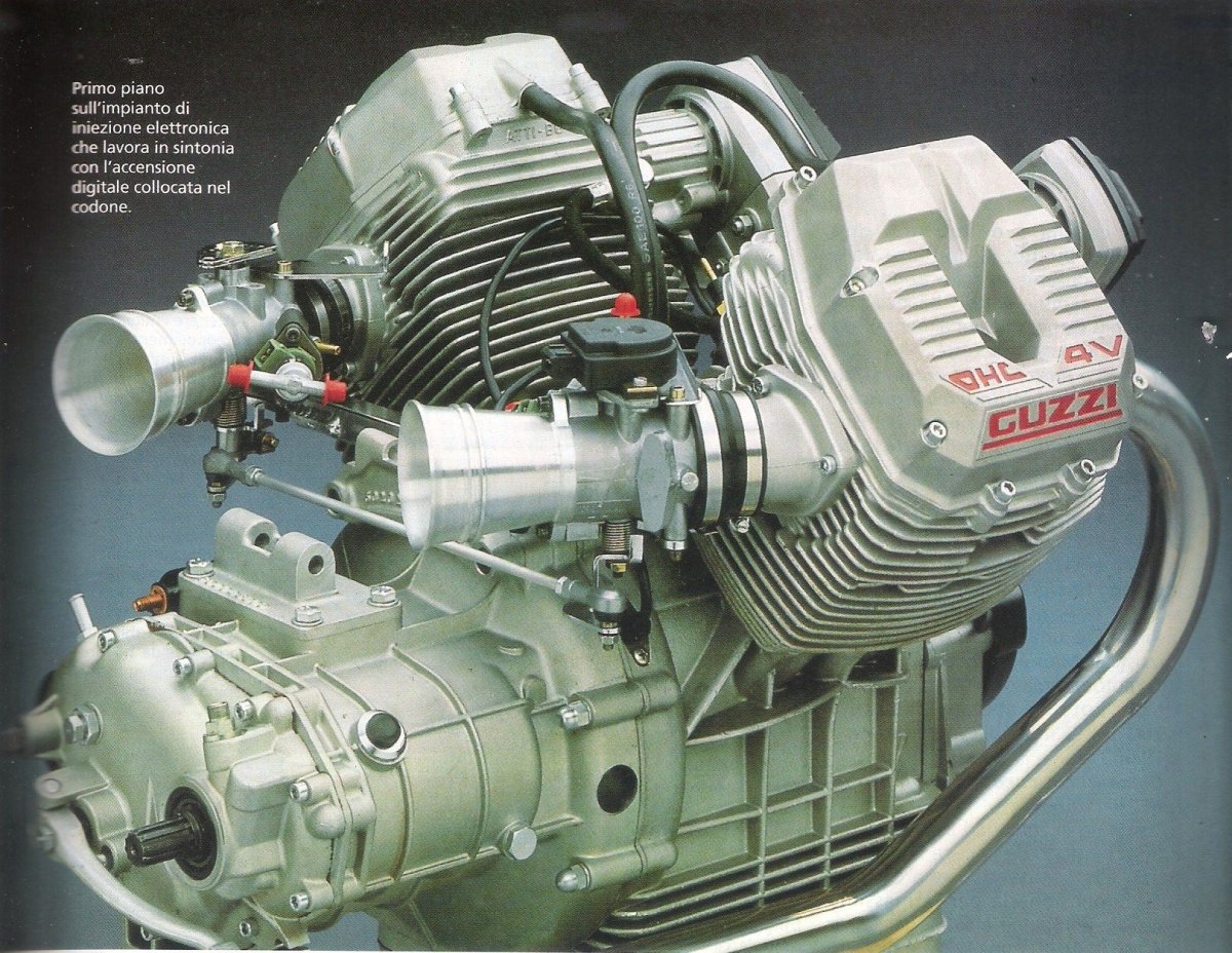 Moto Guzzi двигатель
