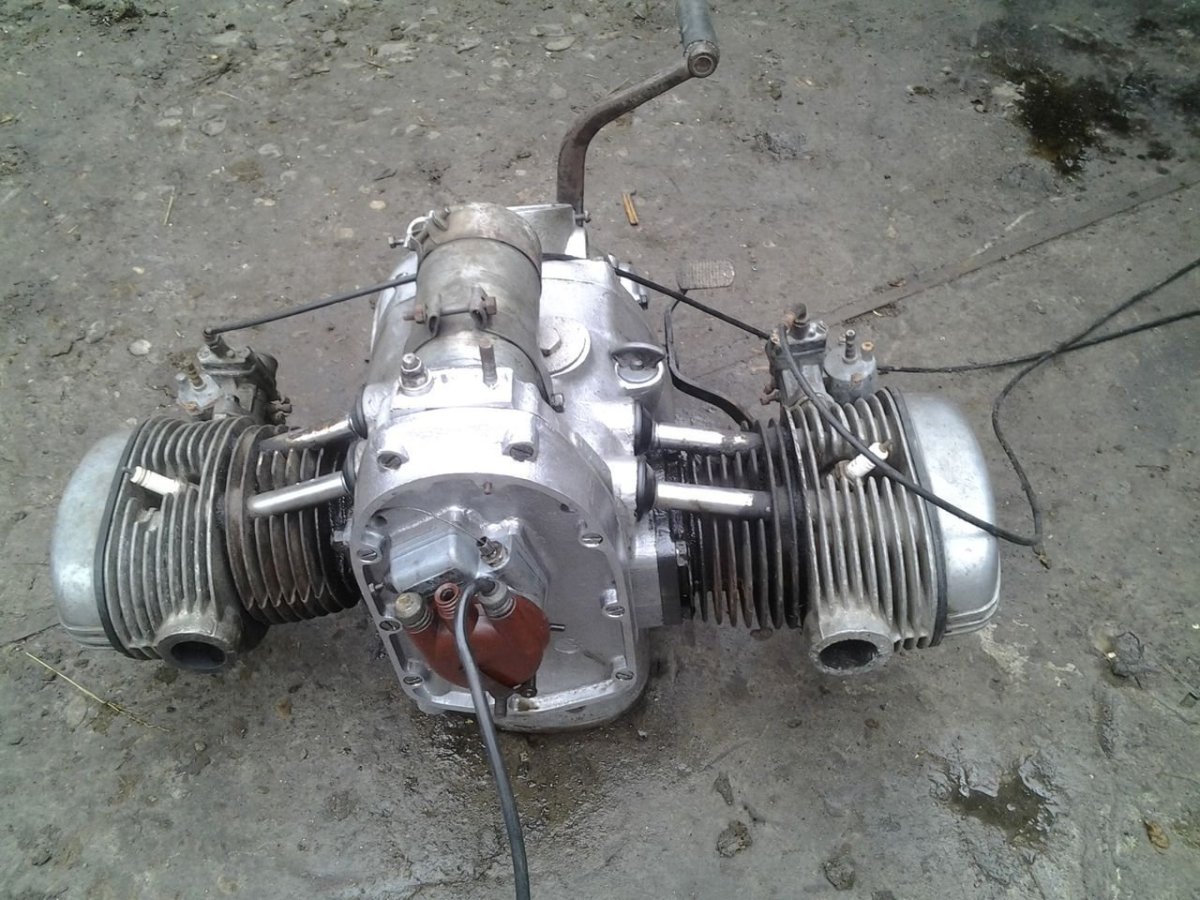 Двигатель на мотоцикл Урал м61