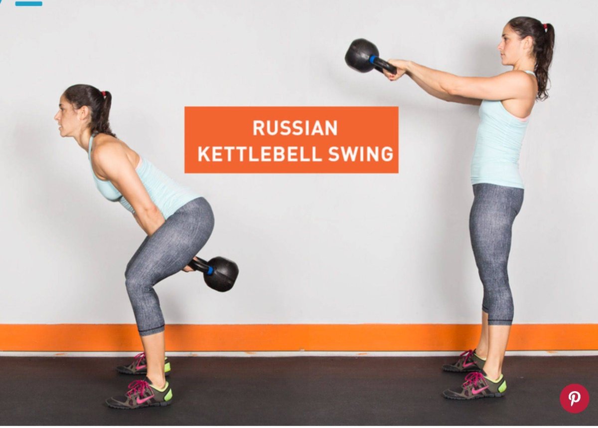 Kettlebell Swings упражнение