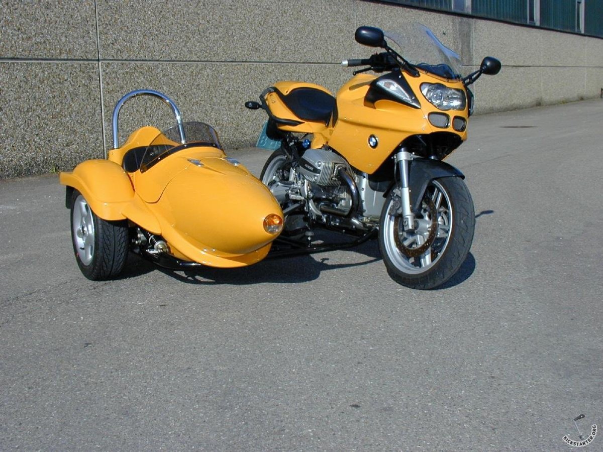 Мотоцикл БМВ С коляской