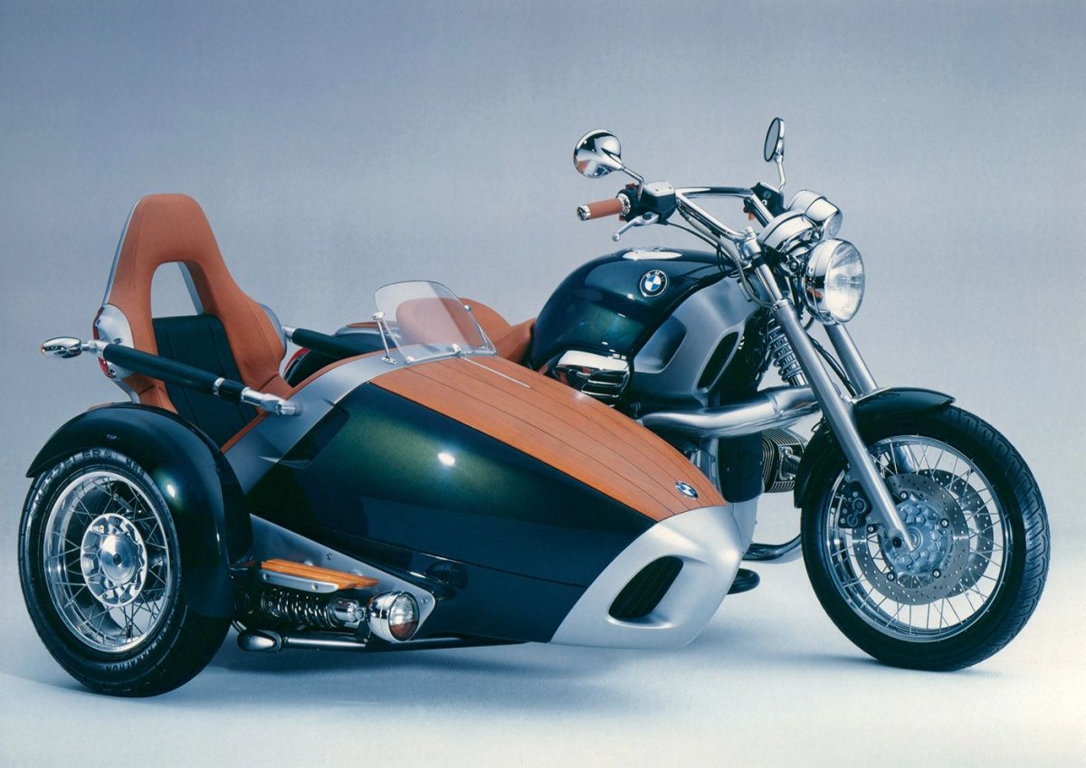 Мотоцикл БМВ r1200 с коляской