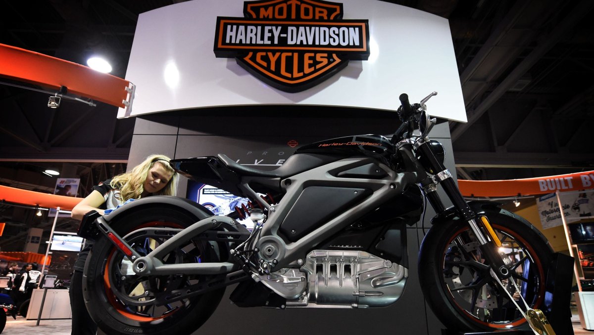 Harley Davidson электрический мотоцикл