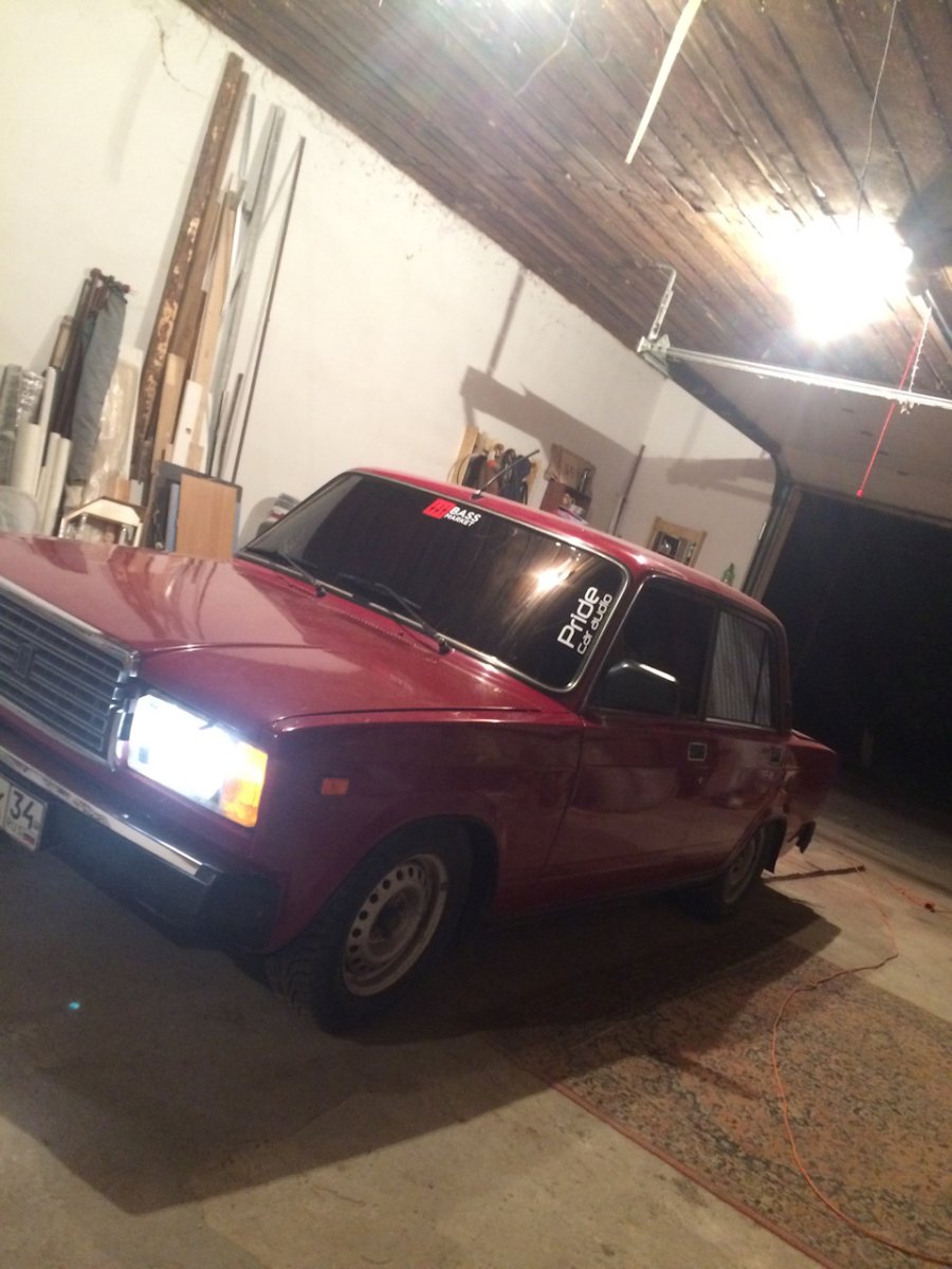 ВАЗ 2107 портвейн бункер