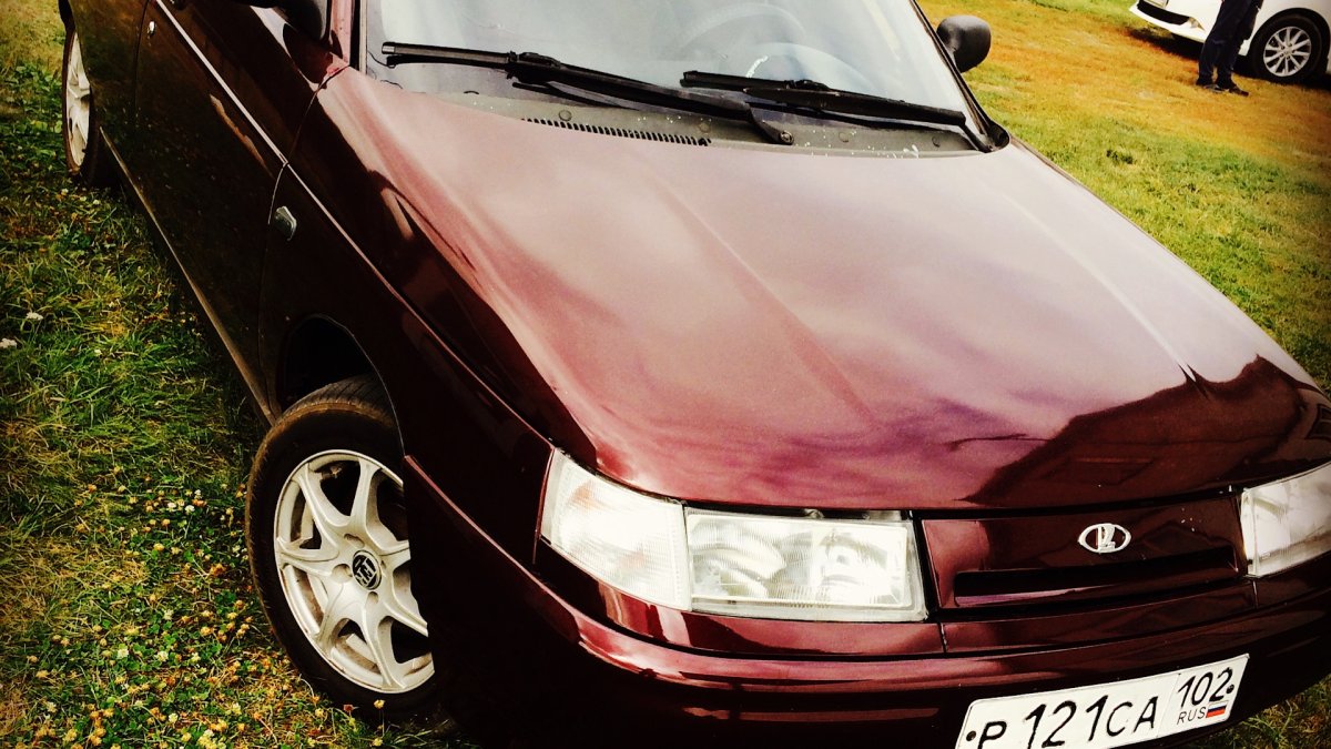 Лада 2112 Вишневая