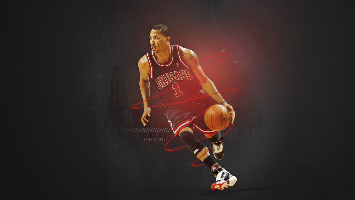 Баскетбол обои Derrick Rose