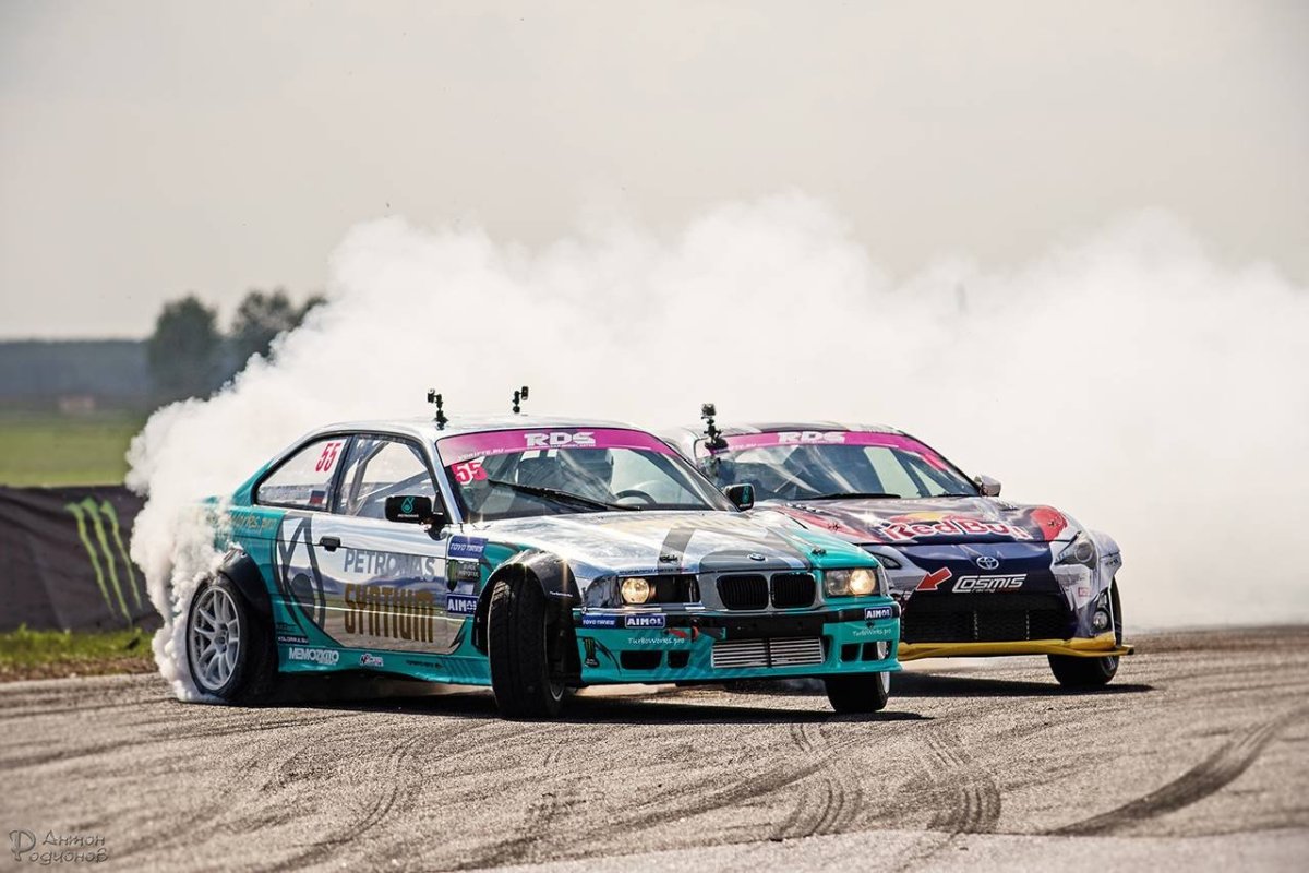 BMW e36 Drift Valvoline