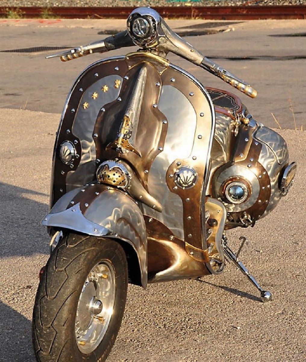 Steampunk мотоцикл