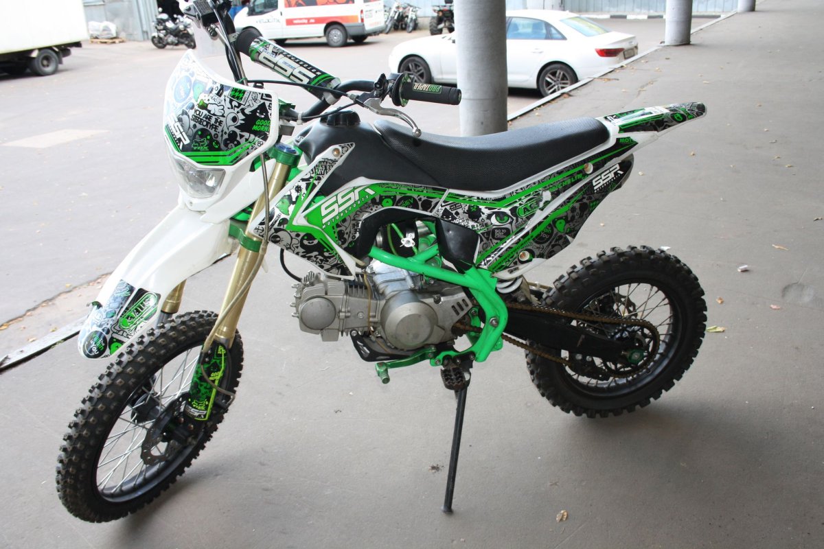 Питбайк SSSR Atom 125 l Atomic Green
