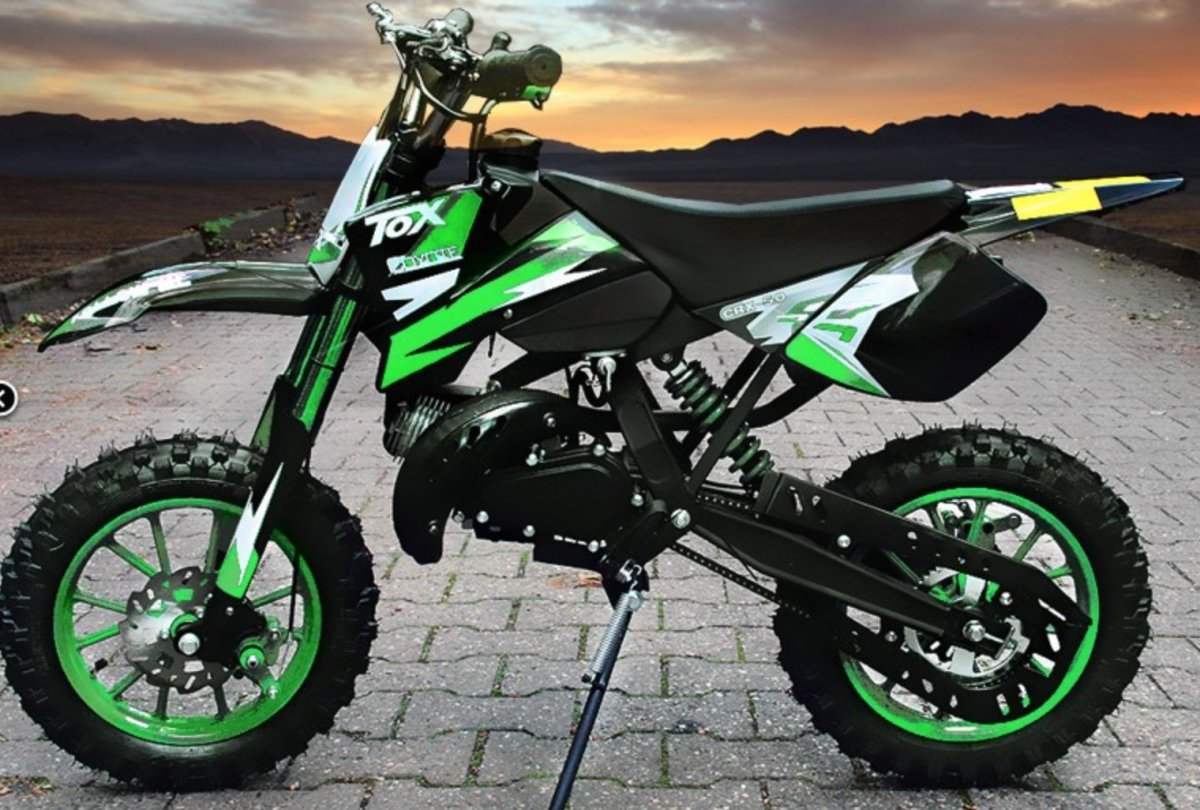 Кросс байк Nitro Coyote 10 "Deluxe 50cc 2т r10