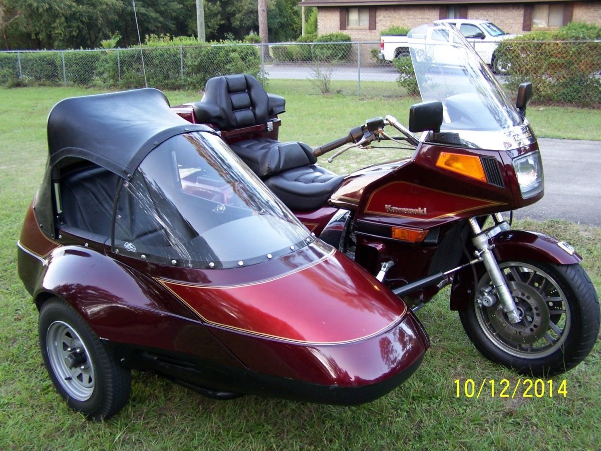 Kawasaki Voyager 1200 с люлькой