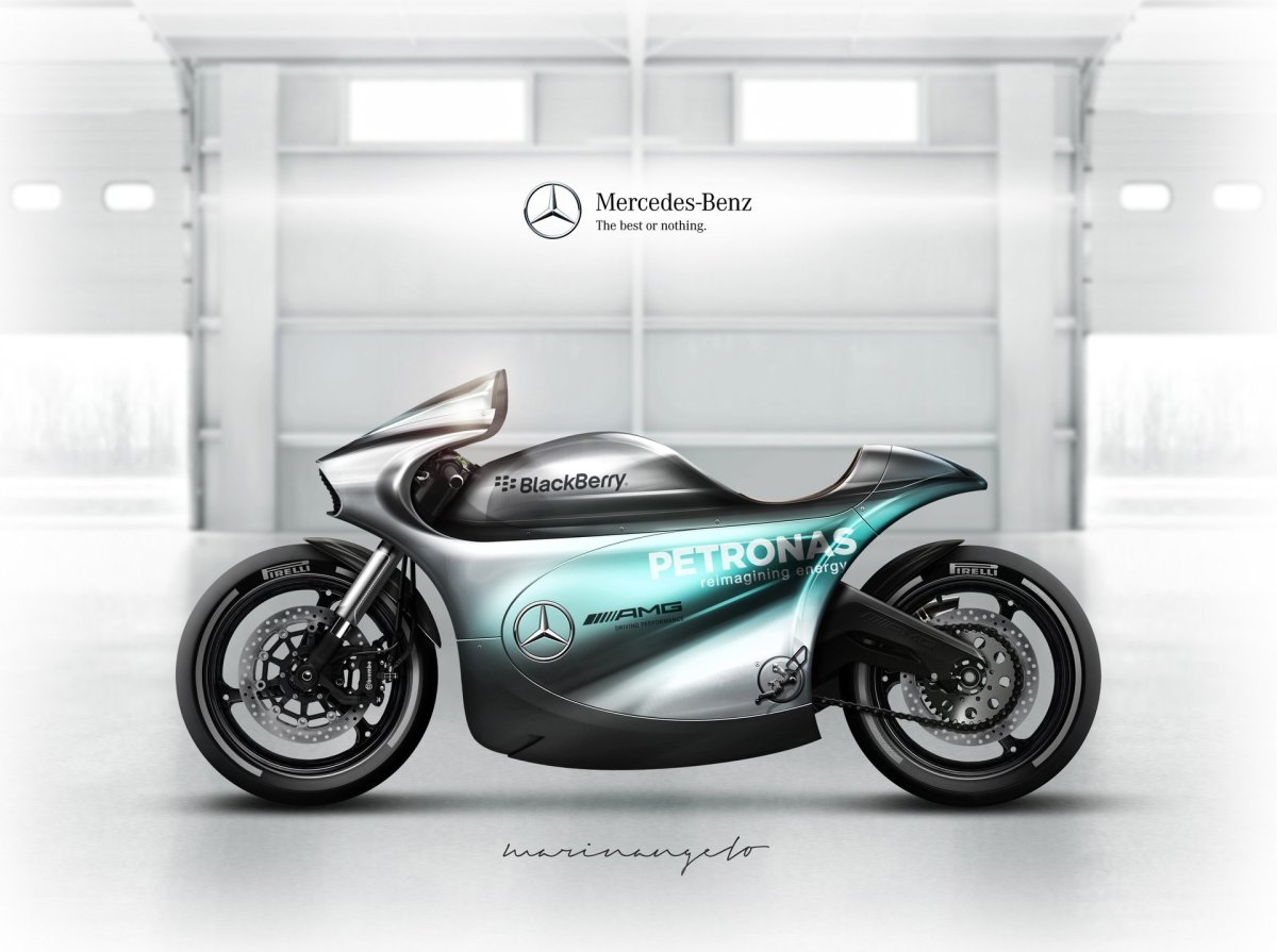 Мотоциклы от Мерседес Бенц