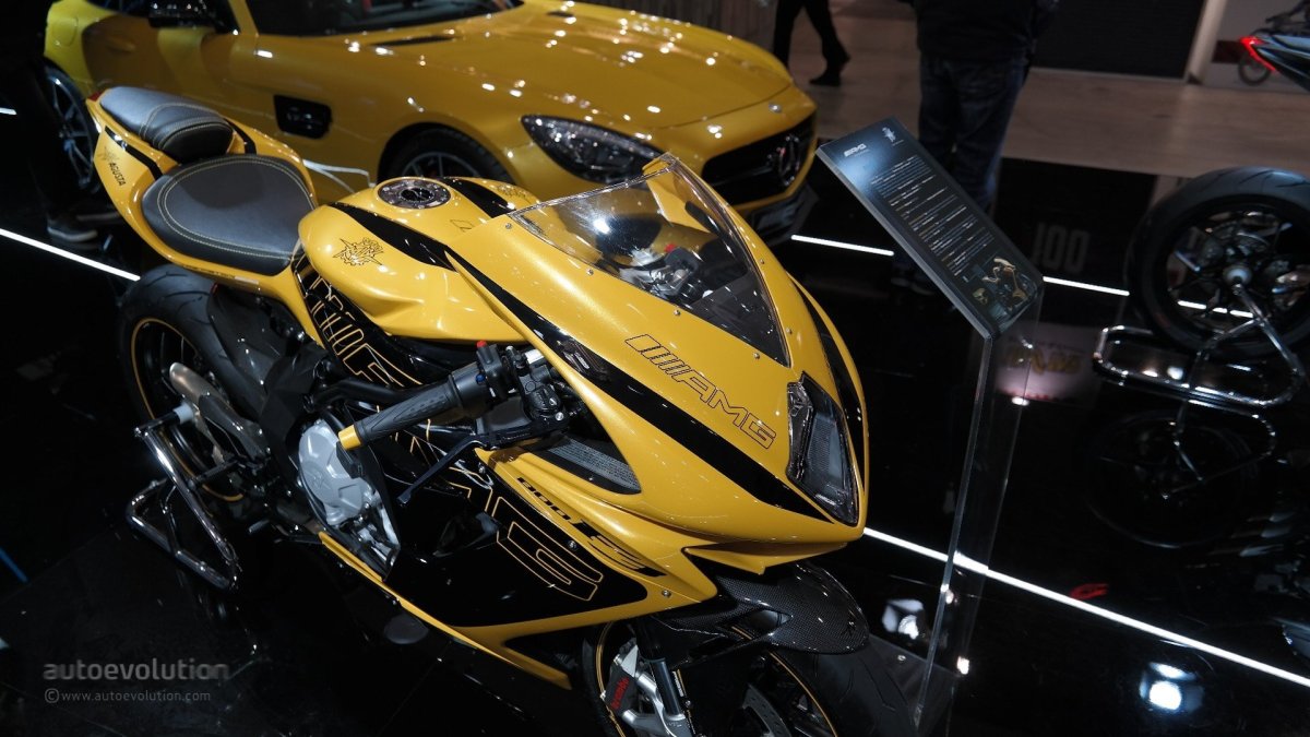Мотоцикл от Mercedes-AMG И MV Agusta