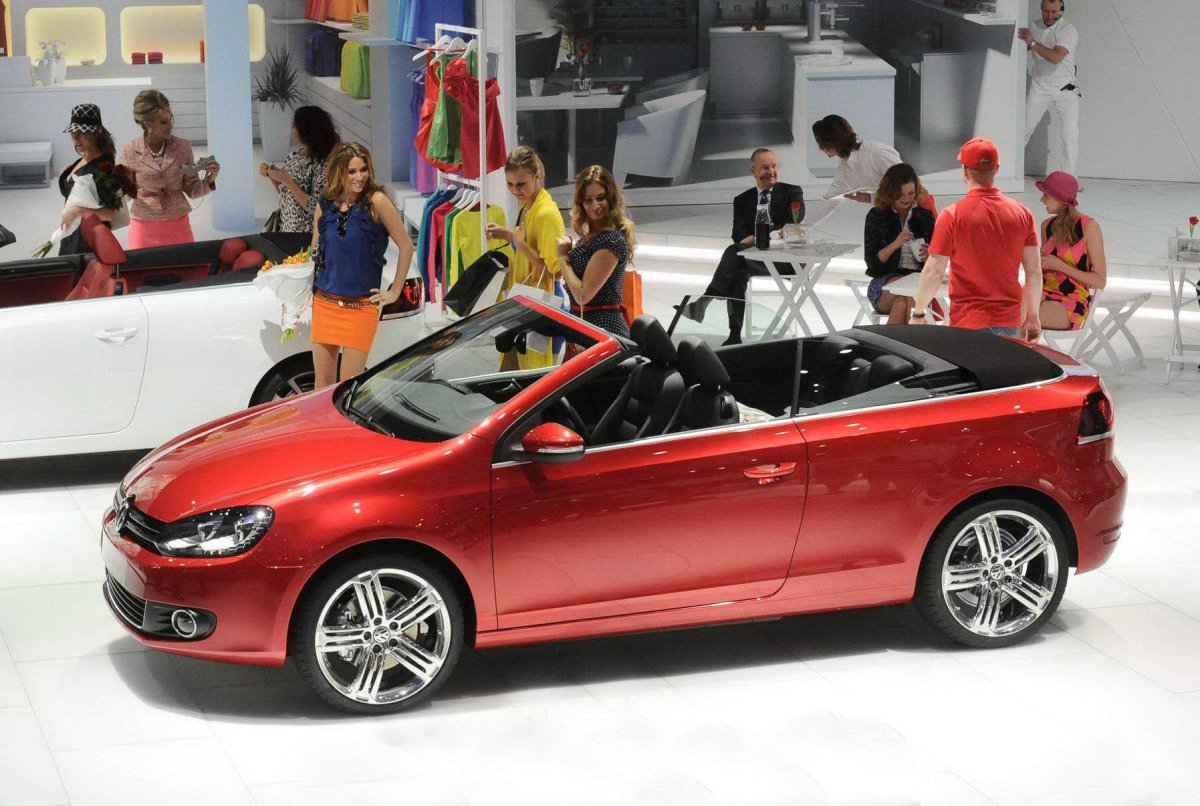 VW Golf 6 кабриолет