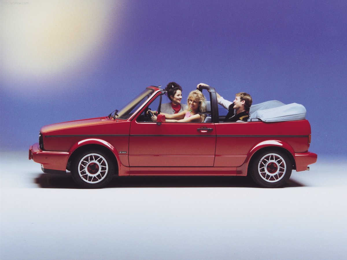 VW Golf i кабриолет