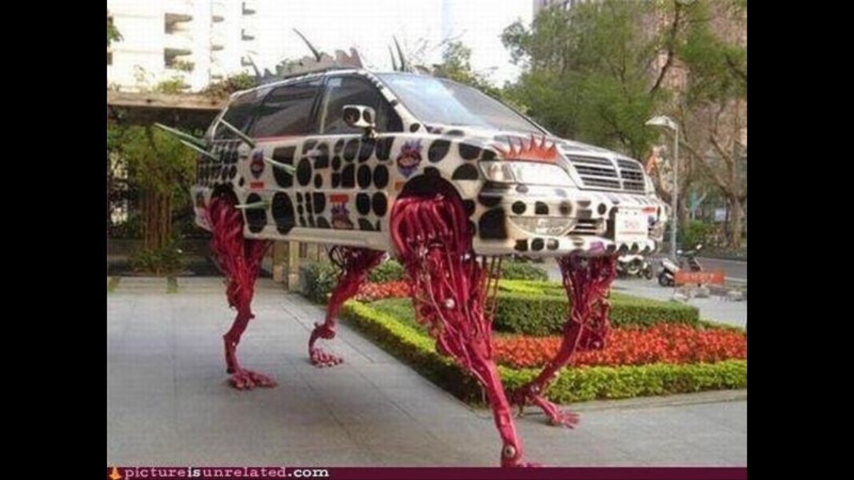 Нелепые авто