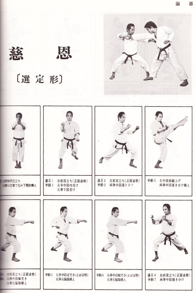 Карта каратэ Годзю Рю