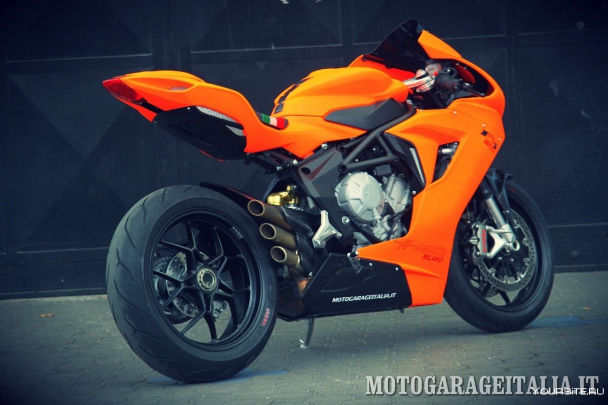 Дукати мотоцикл оранжевый цвет