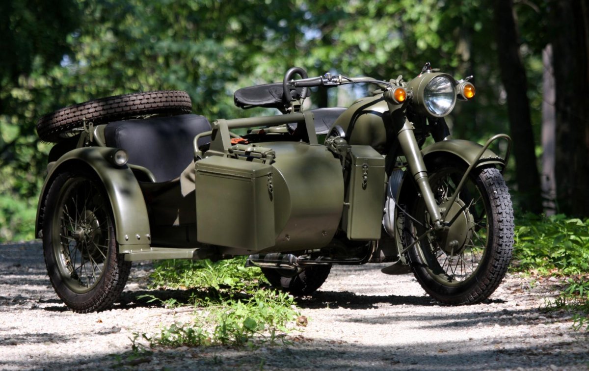 Мотоцикл Урал 1945