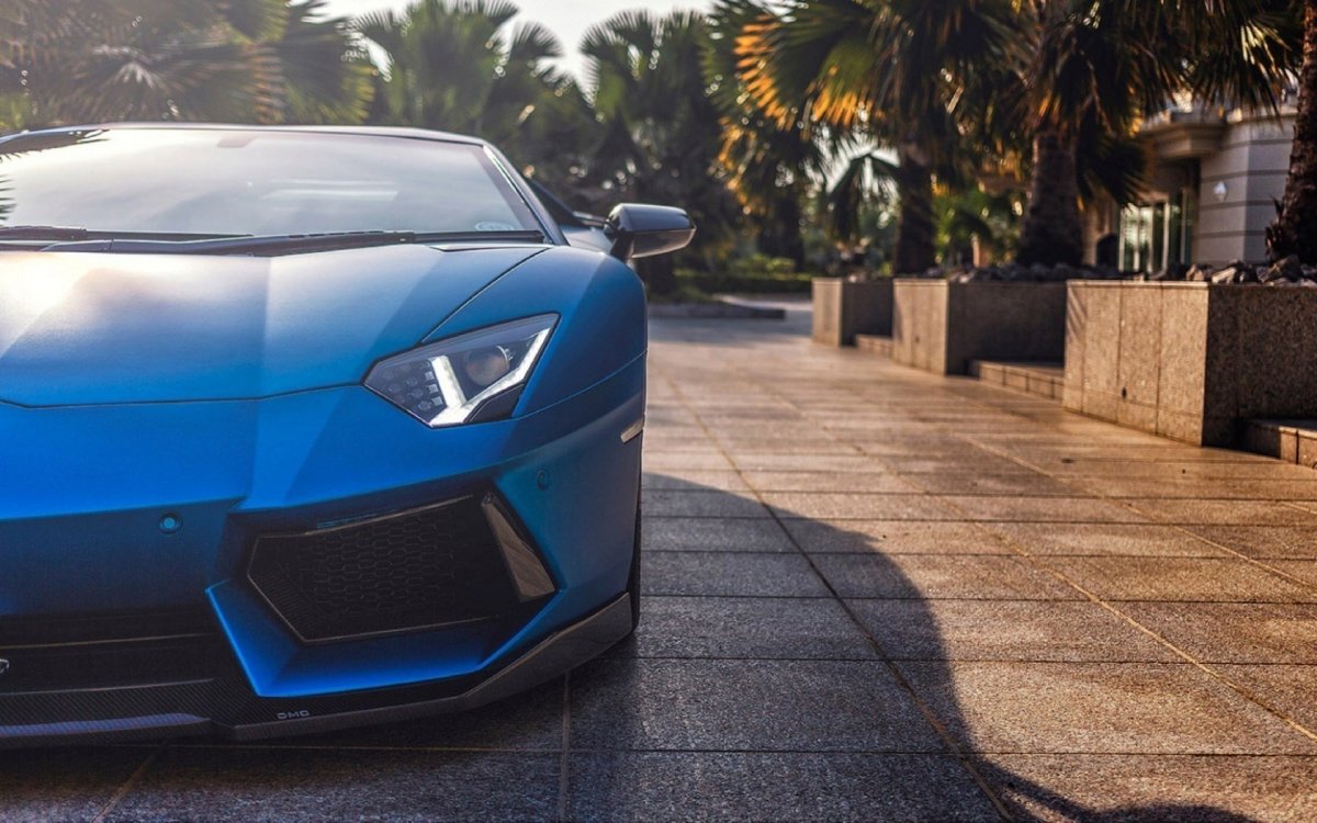 Lamborghini Aventador Blue