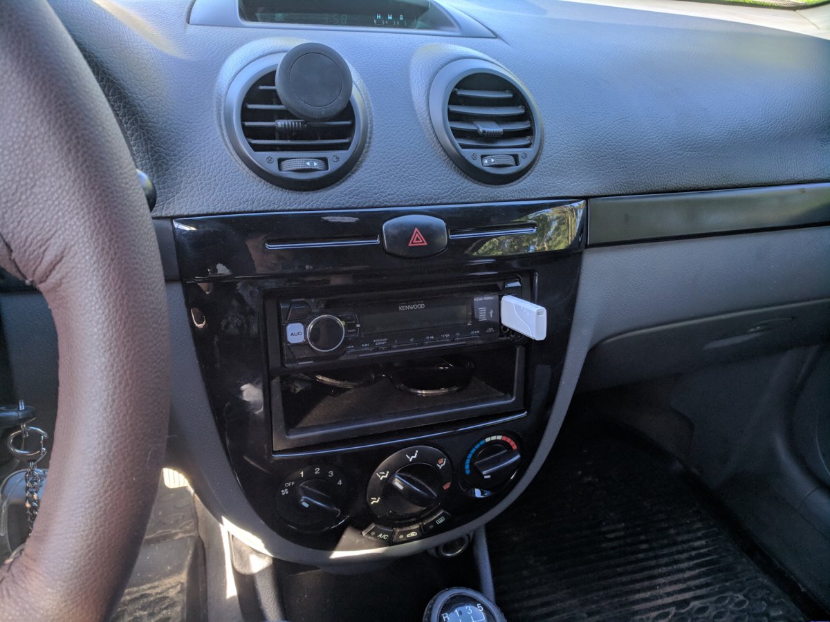 Черная торпеда Лачетти